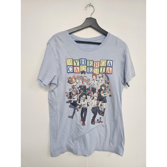 my hero academia Other - My Hero Academia Shirt Mens Medium Blue Class 1A Anime Graphic Tee T-Shirt
